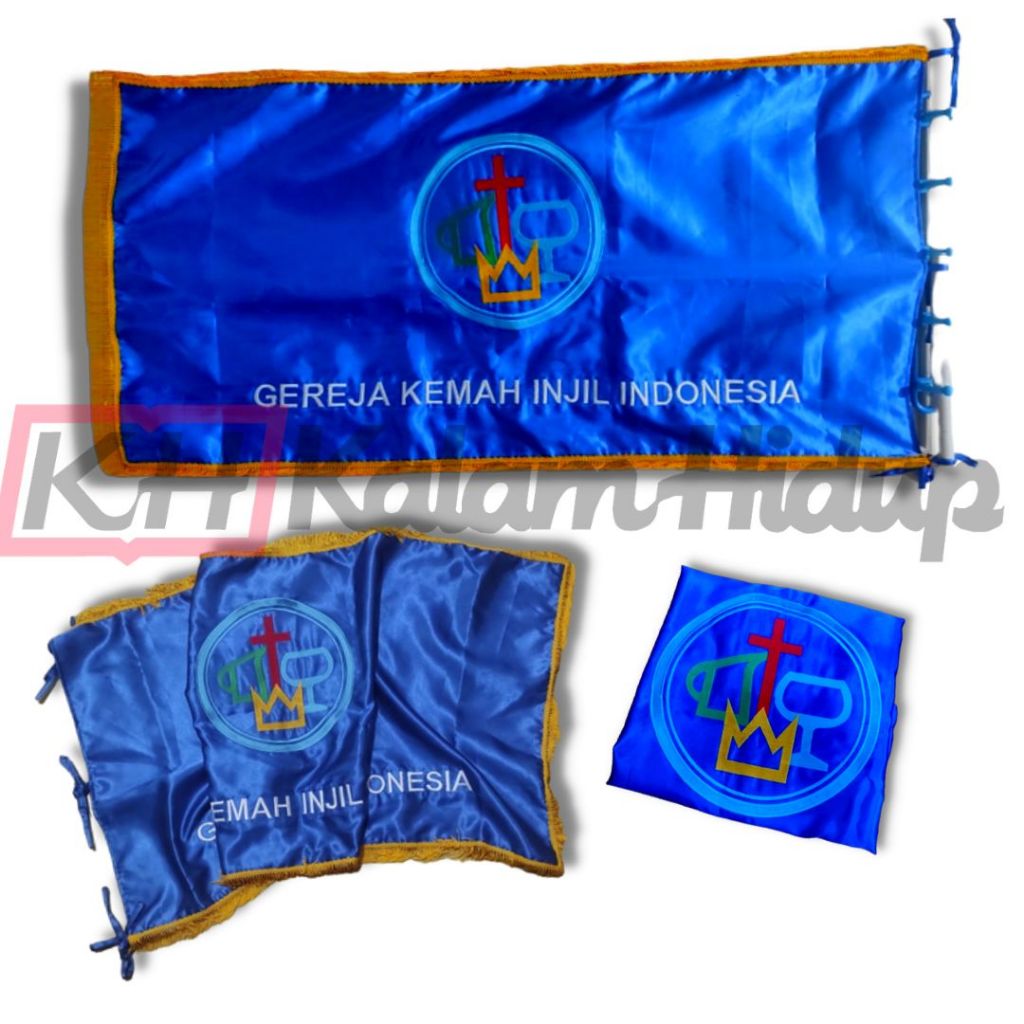 Jual Bendera Gereja Kemah Injil Indonesia | Shopee Indonesia