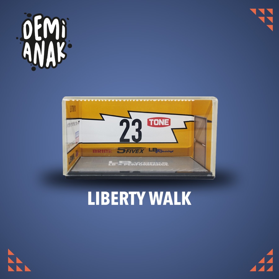 Jual Box Akrilik Diecast Liberty Walk LBWK LB Super Silhouette White ...