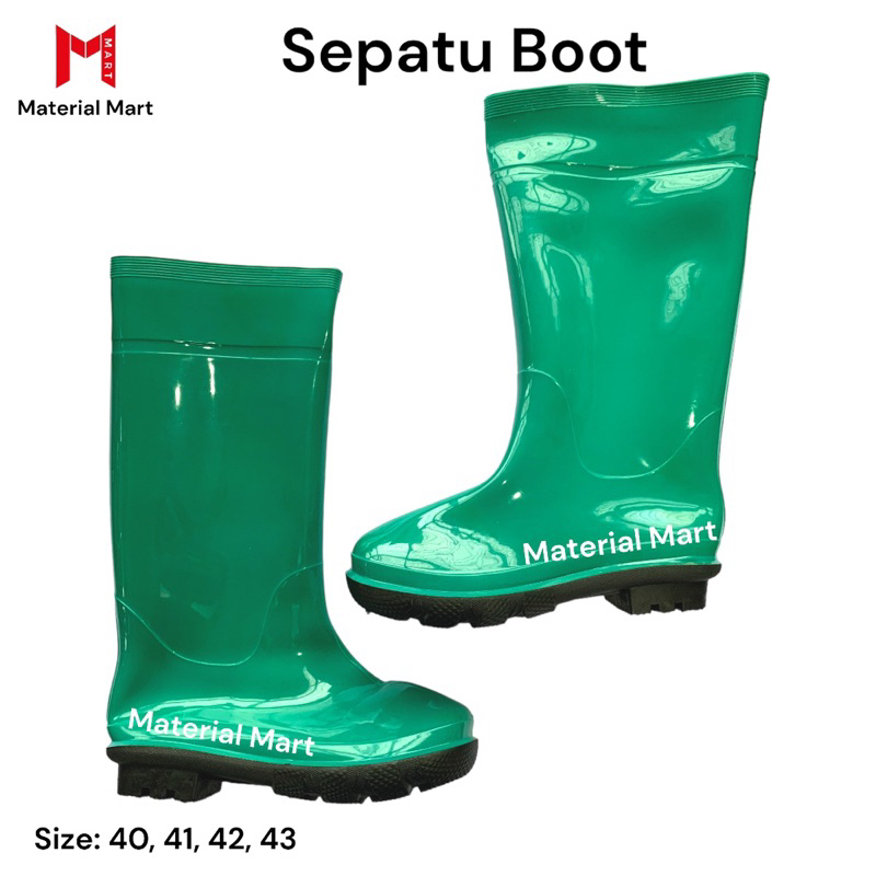 Jual Sepatu Boots Proyek Anti Air | Safety Shoes Karet | Spatu Boot