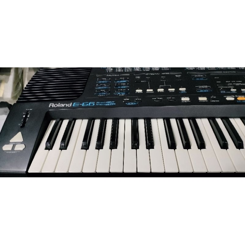 Jual ROLAND E 66 Keyboard Synthesizer Legend Second Mulus Normal Shopee Indonesia