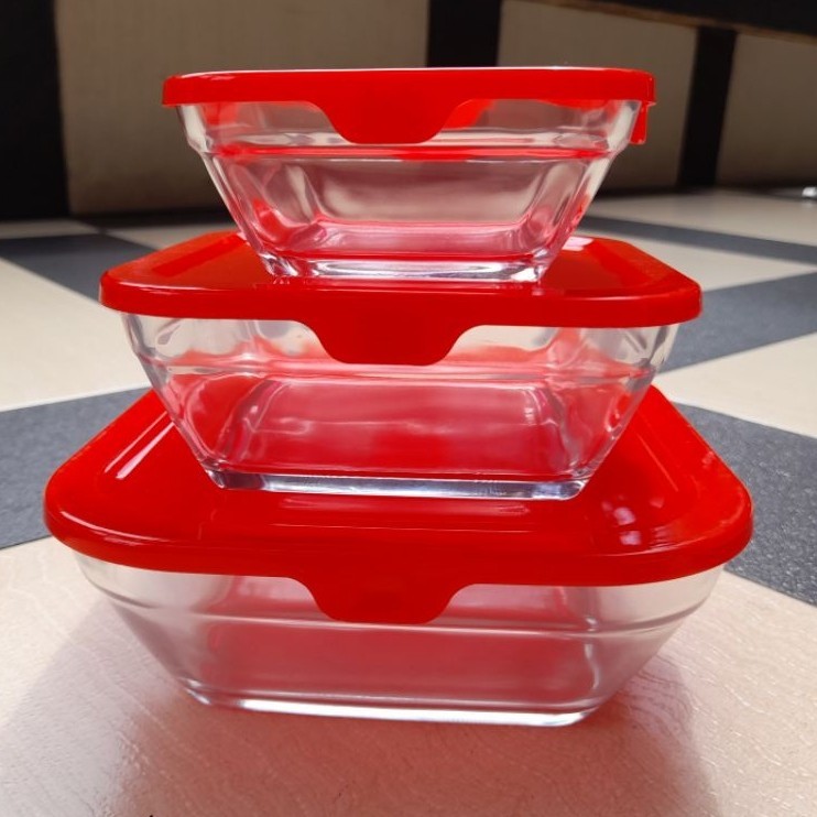 Jual Container Set Maxim Glassware | Toples Kaca Set untuk Kulkas ...