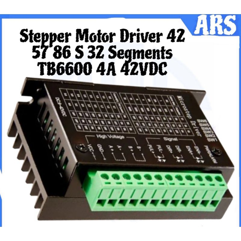 Driver Motore Passo-Passo TB6600 - Per Macchine CNC, Stampanti 3D E Fresatrici - 4.0A, 9-42V - Foto 10