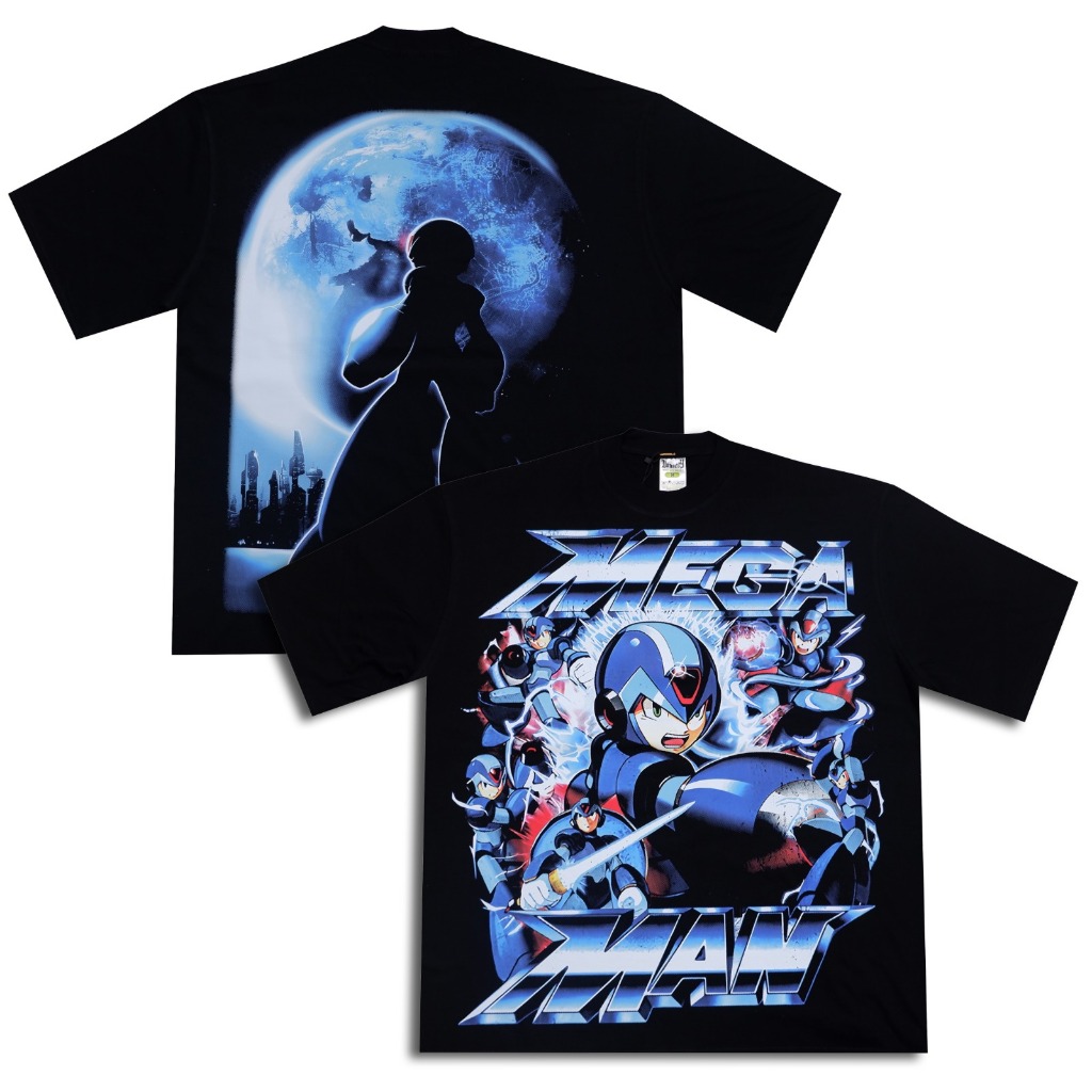 Jual MEGAMAN MOVIE CARTOON FILM KAOS OVERSIZE TSHIRT COMBED | Shopee ...