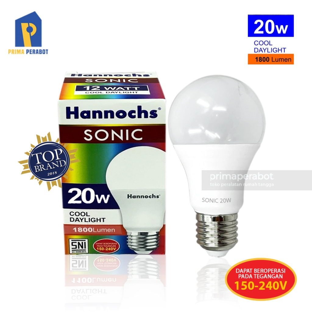 Jual Lampu LED Hannoch Sonic 20 Watt | Shopee Indonesia