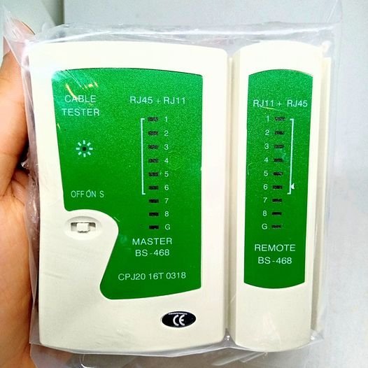 Jual LAN Tester RJ45 Alat Cek Kabel Pendeteksi Test Cable Network ...