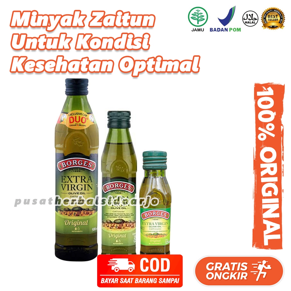 Jual Minyak Zaitun BORGES Extra Virgin Olive Oil Original | Shopee