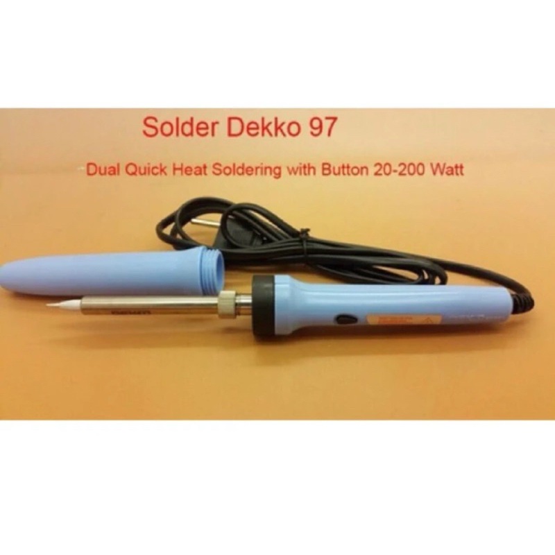 Jual Solder Dekko 97 ( Dual Quick Heat Soldering With Button 20-200 ...