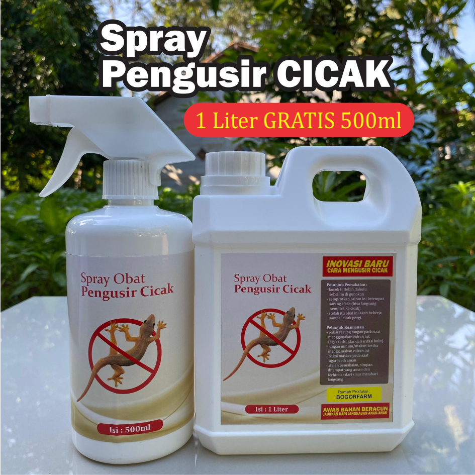 Jual Spray Pengusir Cicak Obat Pengusir Cicak Liter Gratis Ml Shopee Indonesia