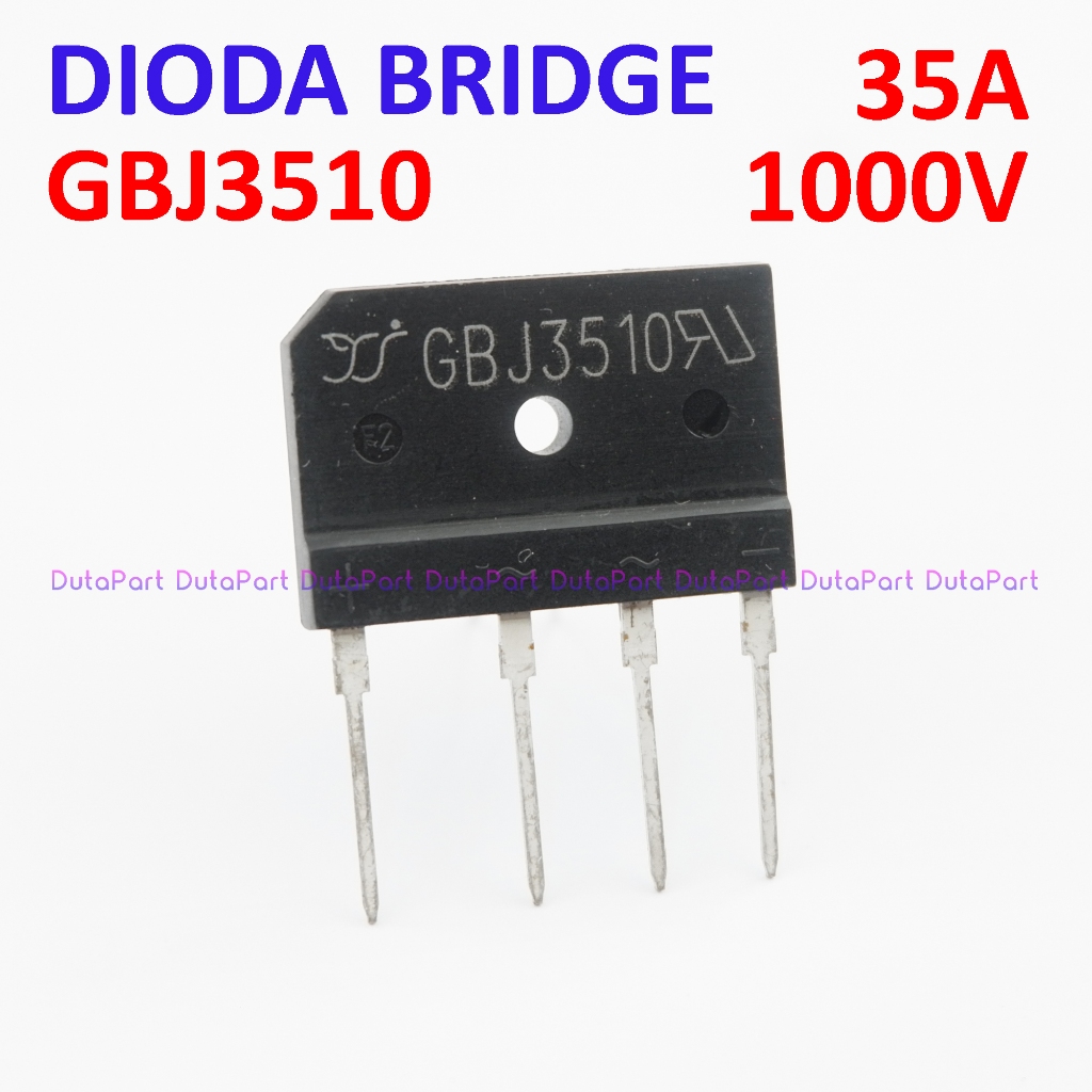 Jual GBJ3510 35A 1000V GBJ 3510 Dioda Bridge Sisir Jembatan Rectifier ...