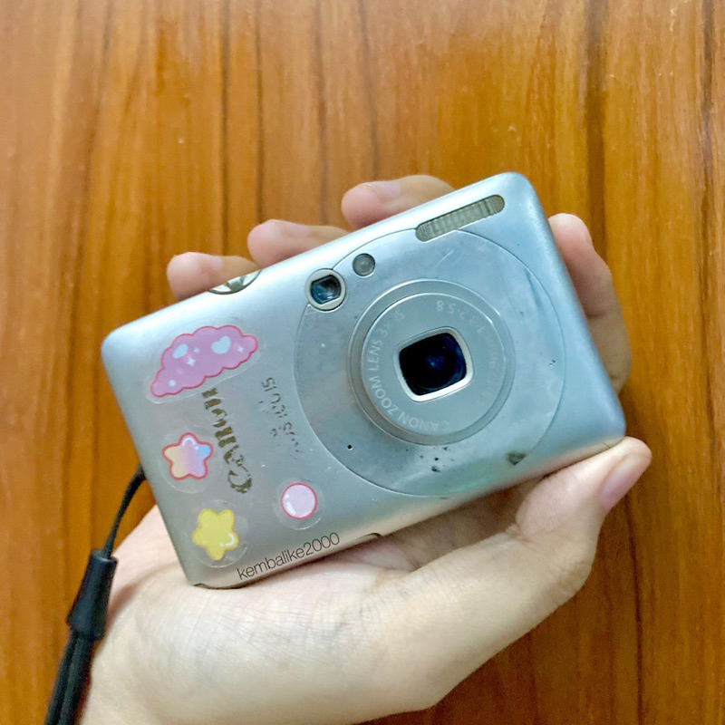 Jual Canon Ixus 100IS (rare!) kamera digital pocket camdig vintage