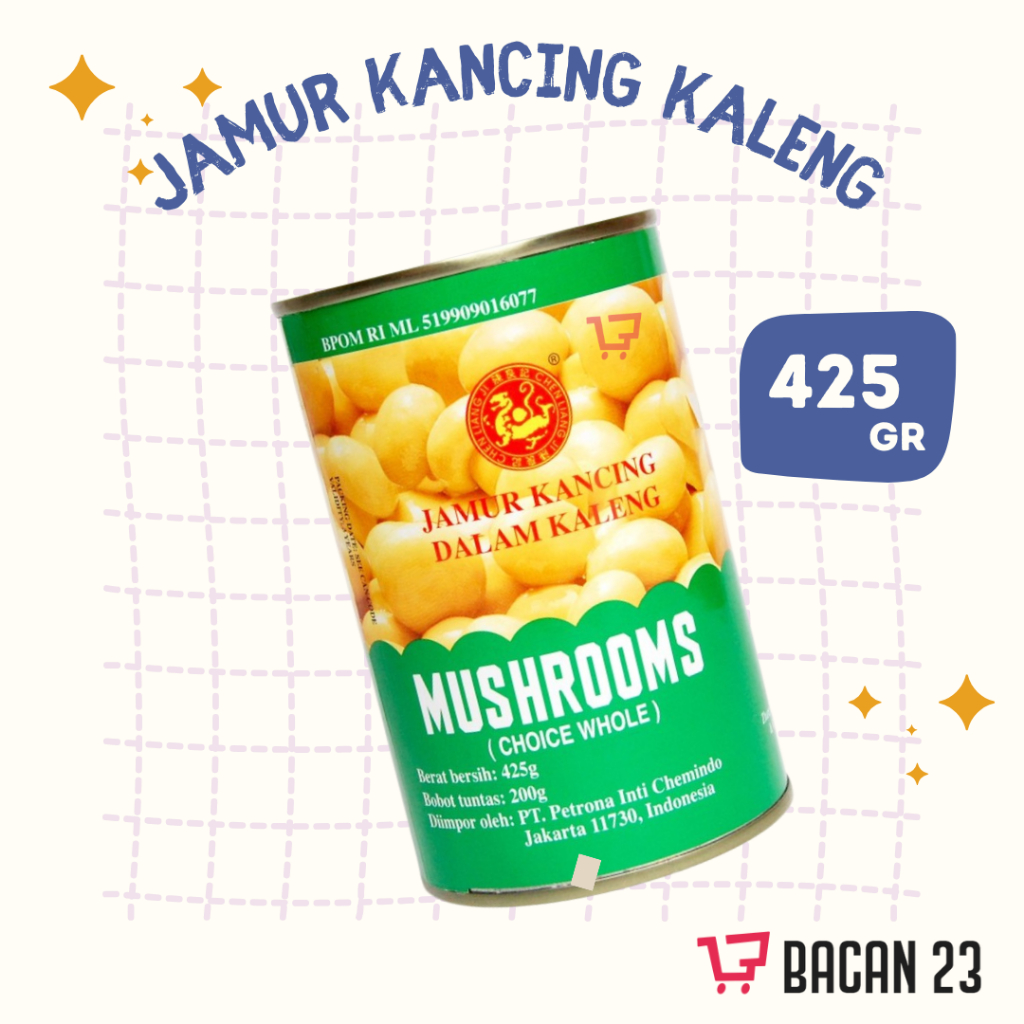 Jual Jamur Kancing Dalam Kaleng Merk Chen Liang Ji (425gr) - / Whole ...