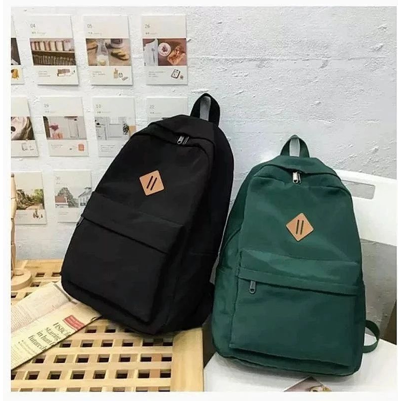 Jual RESTU_F Bagpack Tas Ransel Sekolah anak SMP/SMA Basic Metal ...