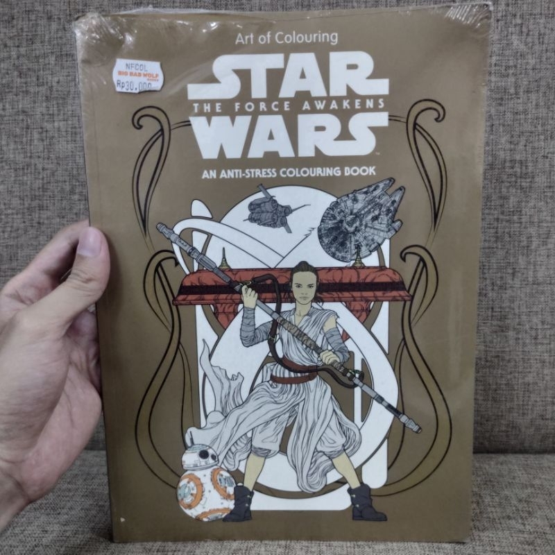 Jual Star Wars Art Of Colouring The Force Awakens (Star Wars Colouring ...