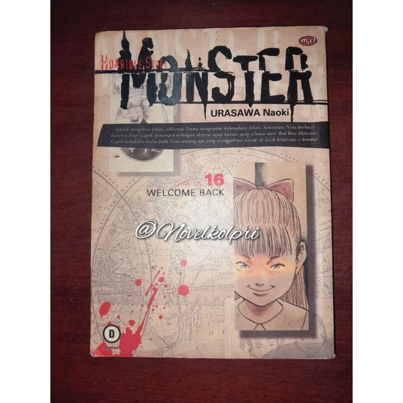 Jual Komik Monster vol. 16 - Urasawa Naoki | Shopee Indonesia