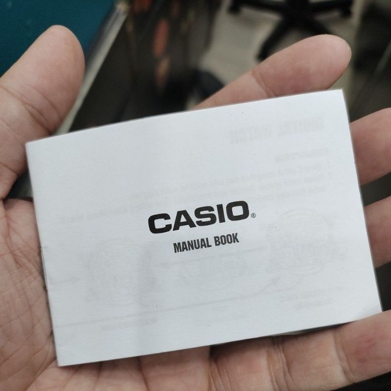 Jual casio manual book original versi bahasa indonesia | Shopee Indonesia