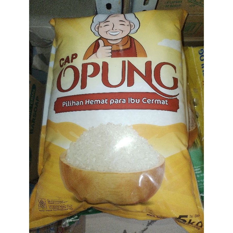 Jual Beras Opung 5 Kg Shopee Indonesia