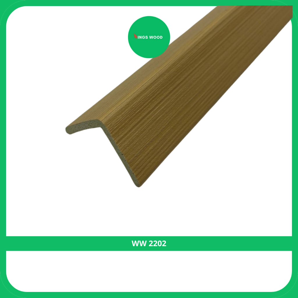 Jual List Siku Wall Panel Penutup Wpc Woodpanel 295cm X 24mm X 24mm ...