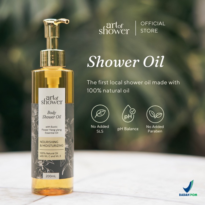 Jual Art of Shower | Shower Oil 200mL | Shopee Indonesia