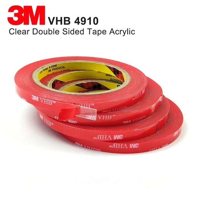 Spyder Tape 4910 Ruban Double Face Transparent 1in X 15ft - Ruban