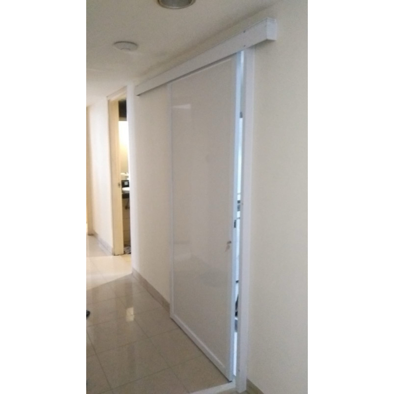 Jual Pintu Sliding Aluminium Acp T 210 cm x L 90cm | Shopee Indonesia