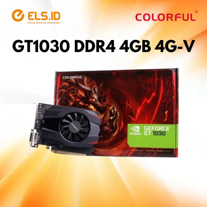 Jual VGA Colorful GT 1030 4GB DDR4 4G-V | Shopee Indonesia