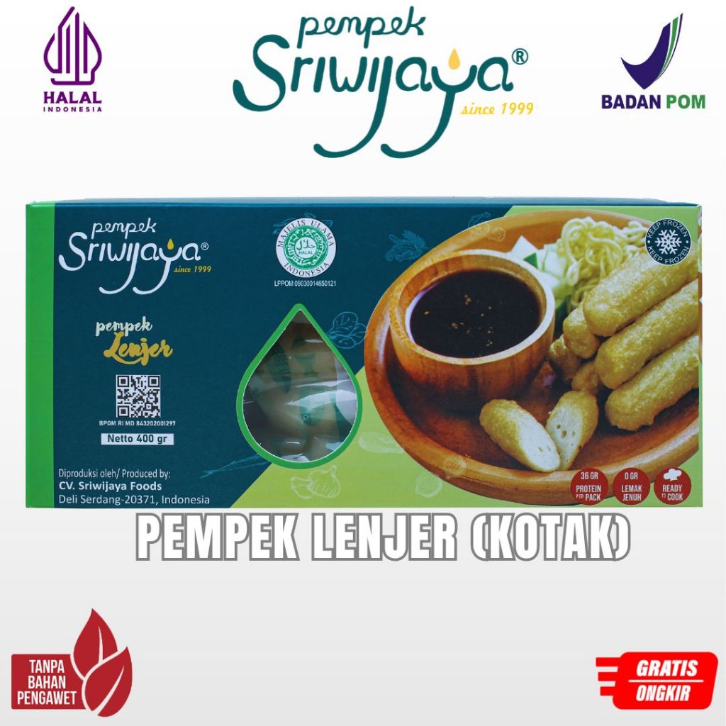 Jual Pempek Sriwijaya Lenjer Mini Kotak Frozen Medan | Shopee Indonesia
