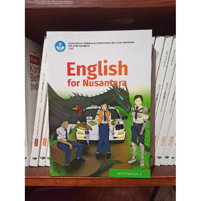 Jual BUKU BAHASA INGGRIS ENGLISH FOR NUSANTARA KELAS 3 9 IX SMP ...