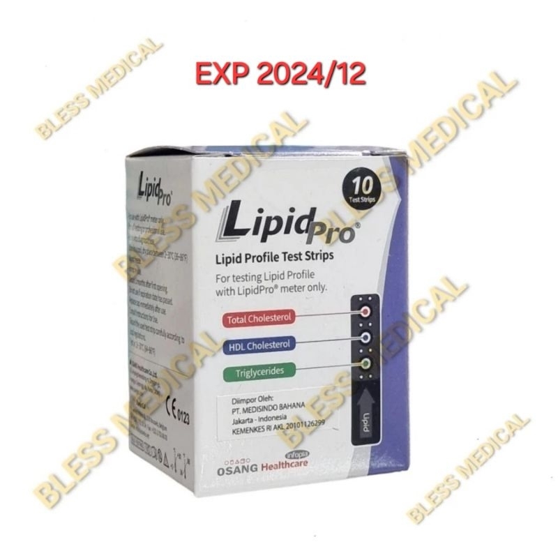 Jual Lipidpro Strip Test Strip Lipid Pro Shopee Indonesia