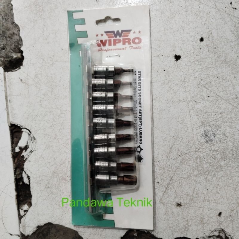 Jual star bits socket set 1/4