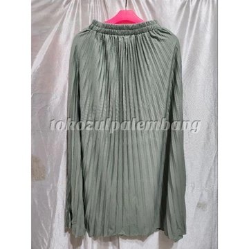 Rok Plisket Premium Bahan Tebal Bahan Jersey Tidak Menerawang