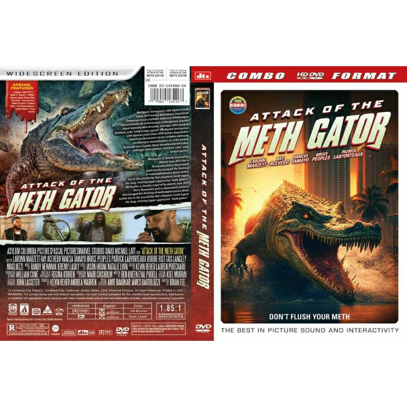 Jual kaset film Attack of the Meth Gator (2024) | Shopee Indonesia