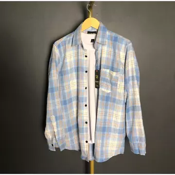 GARANSI ⚡️ Kemeja Flanel Premium DISTRO Lengan Panjang Pria Wanita Motif Kotak Kasual