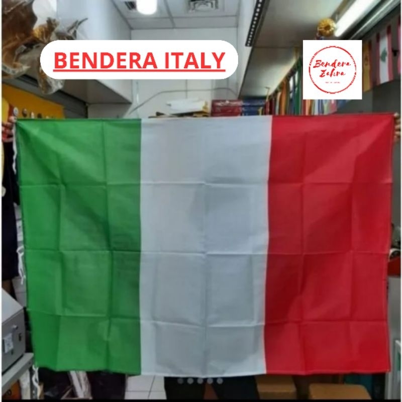 Jual BENDERA ITALY BENDERA NEGARA EURO 2024 UKURAN SEDANG 110X70 ...