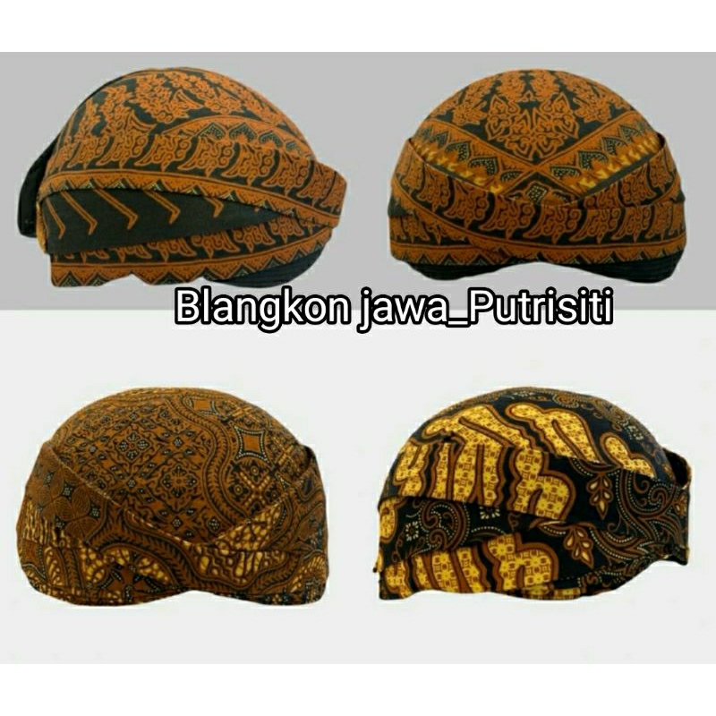 Jual Blangkon Motif Batik Jawablankon Betawi Shopee Indonesia