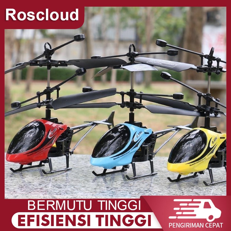 Jual Roscloud【 Bisa COD 】 Helikopter Remote Control Mainan Pesawat ...