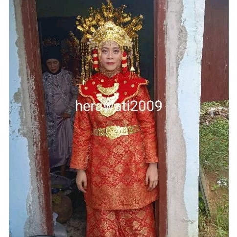 Jual Set tari pagar pengantin/tari adat Palembang | Shopee Indonesia
