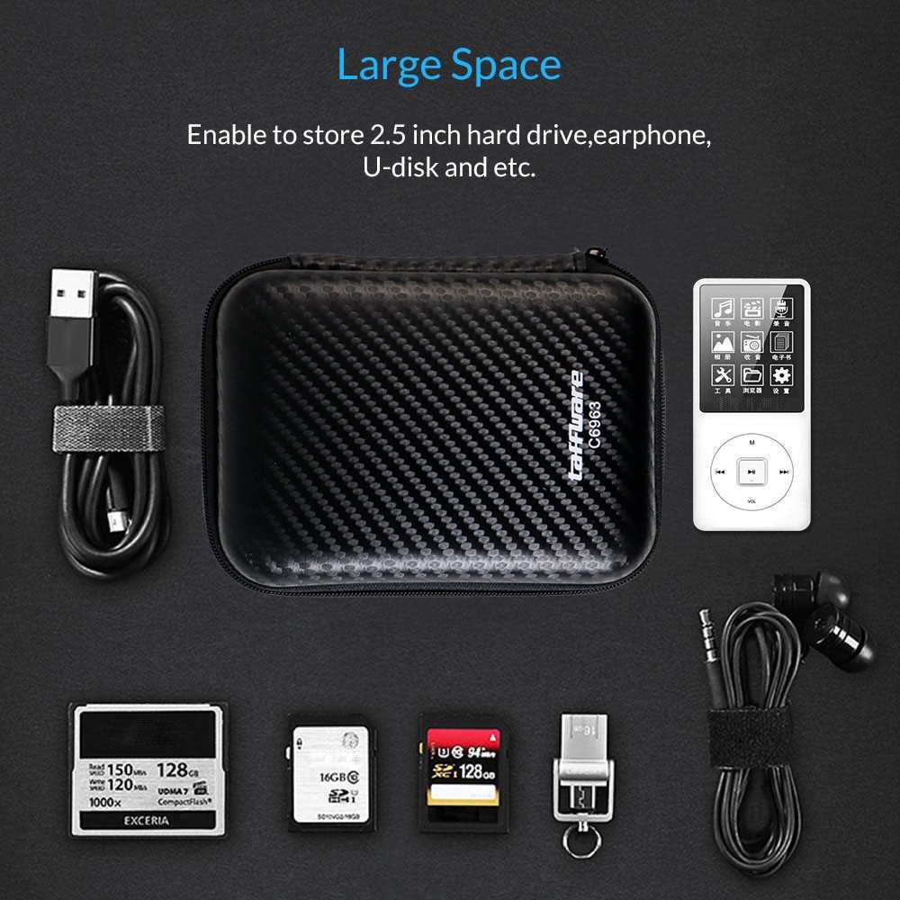 Jual Kotak Penyimpanan Hard Disk HDD External Earphone mp3 mp4 EVA Case ...