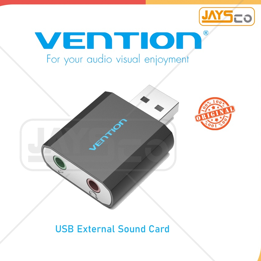 Jual Vention Universal External Usb Channel Sound Card Soundcard Shopee Indonesia