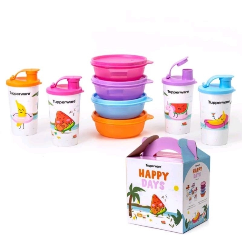 Jual tupperware ori happy day eceran | Shopee Indonesia
