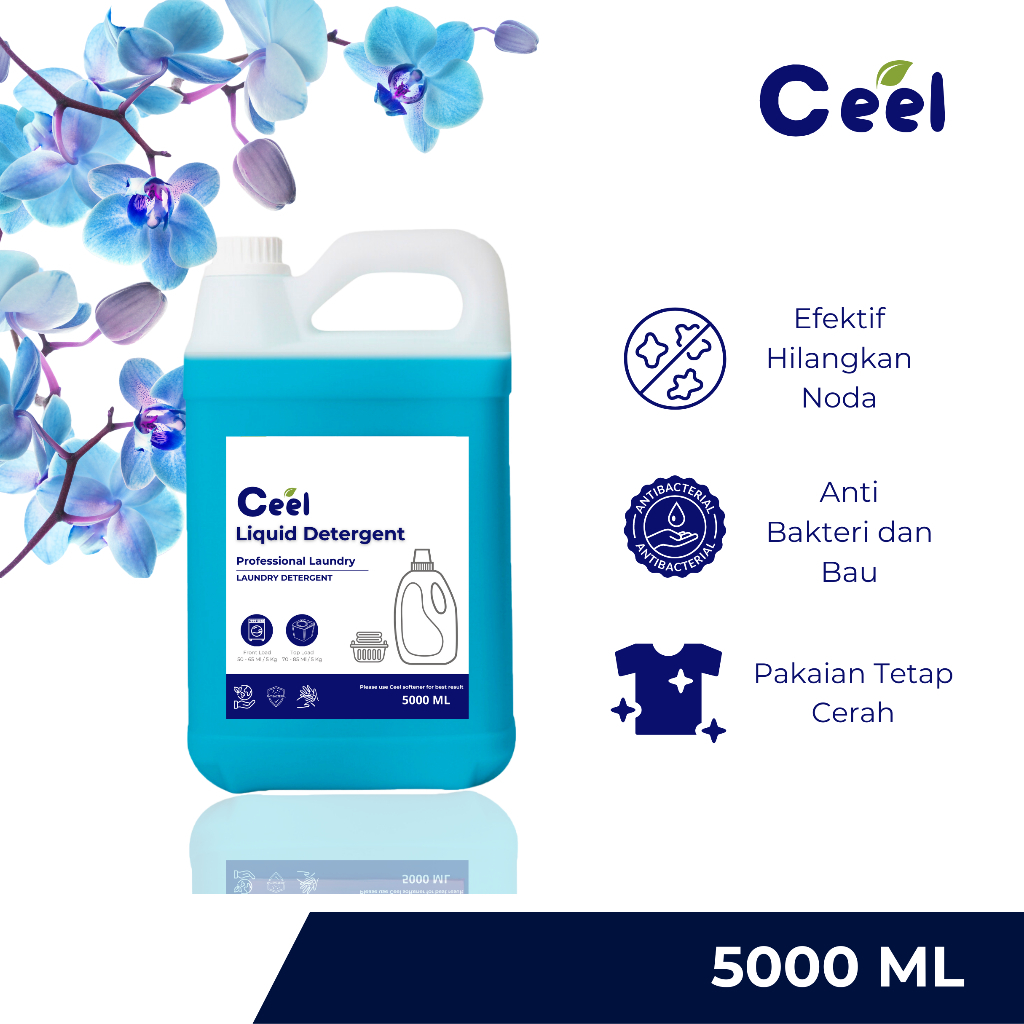 Jual Ceel Detergen Cair Liquid Detergent Laundry Premium Sabun Cuci ...