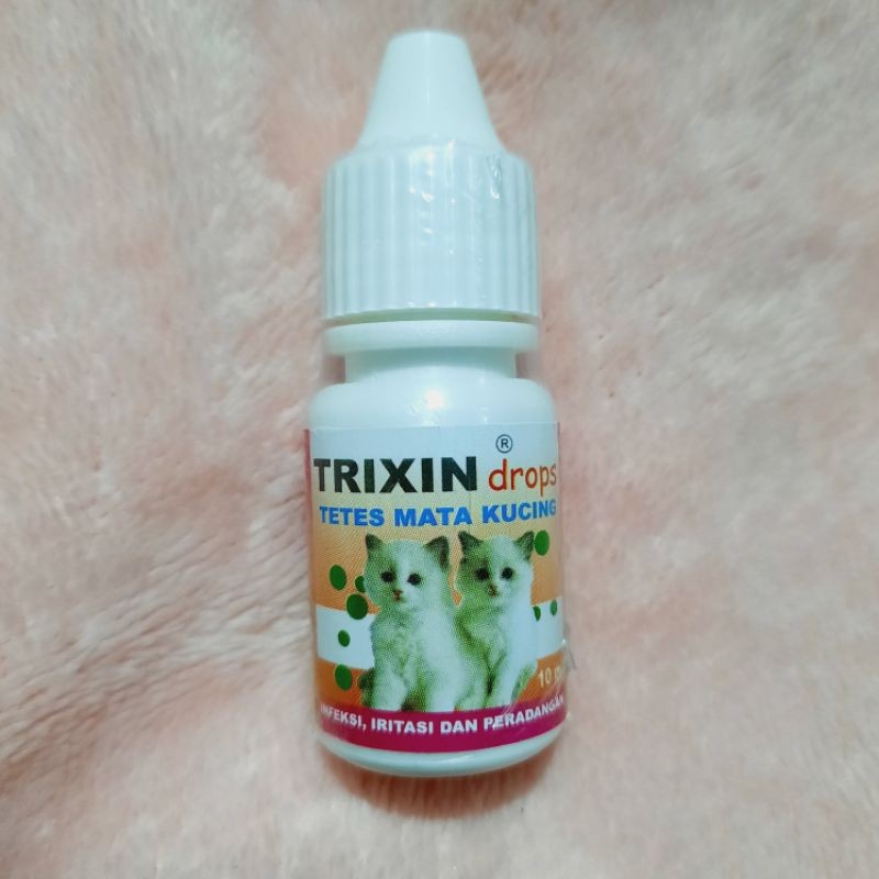 Jual TRIXIN CAT 15ml - Obat tetes mata & hidung Kucing / Infeksi Radang ...
