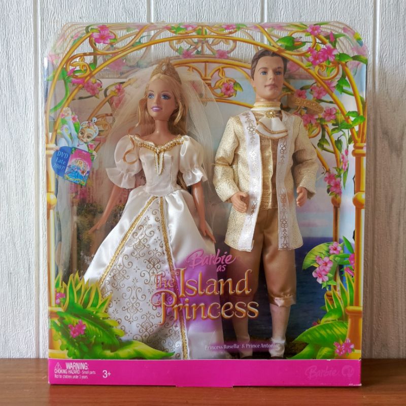 Jual Barbie Princess Rosella and Prince Antonio Royal Wedding Set ...