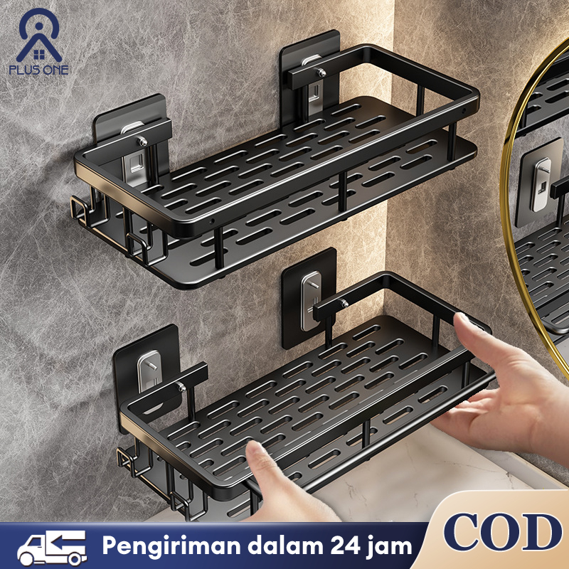 Jual Rak Kamar Mandi Rak Dinding Stainless Steel Rak sabun shampoo Rak ...