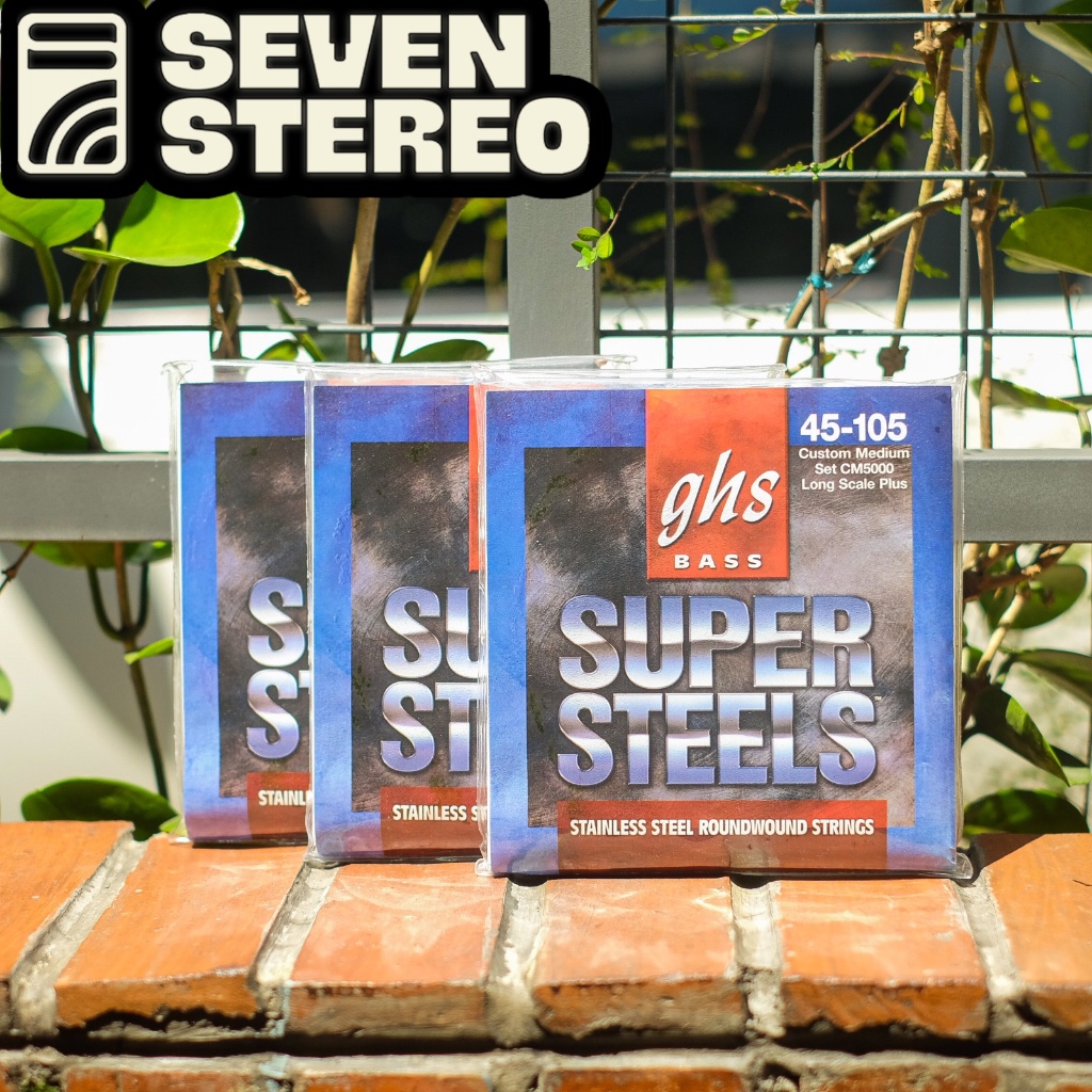 GHS Super Steels Corde Per Basso Elettrico Scala Lunga .045-.105 Exposed Core