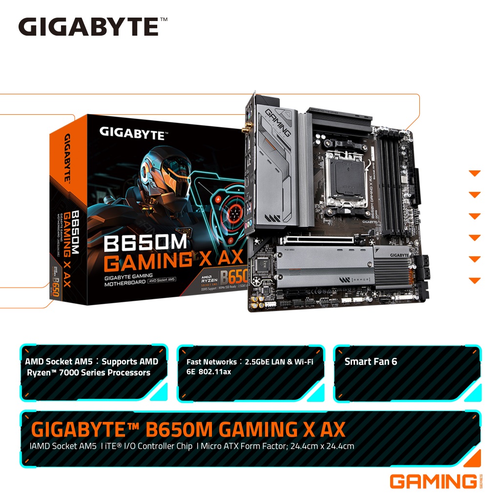 Jual Gigabyte B650M GAMING X AX | Shopee Indonesia
