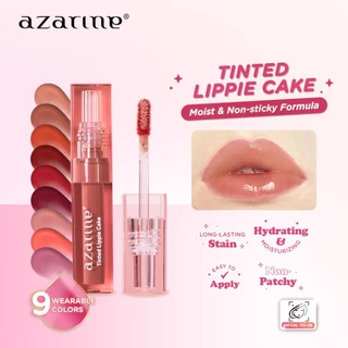 Azarine Tinted Lippie Cake Lip Tint ala Korea Longlasting Hydrating Extra Moisturizing 2.9ml