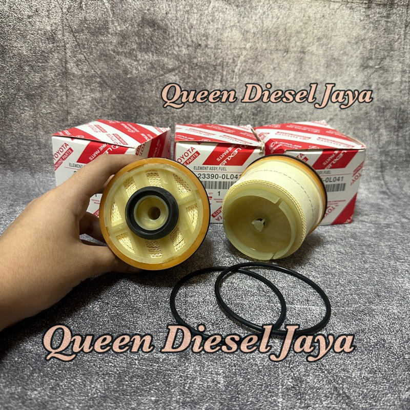 Jual Fuel Filter Saringan Solar Toyota Hilux Innova Fortuner Diesel ...