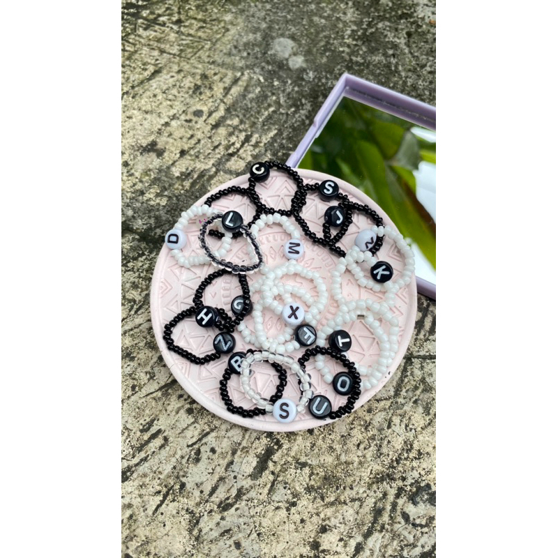 Jual cincin manik manik / beads ring | Shopee Indonesia
