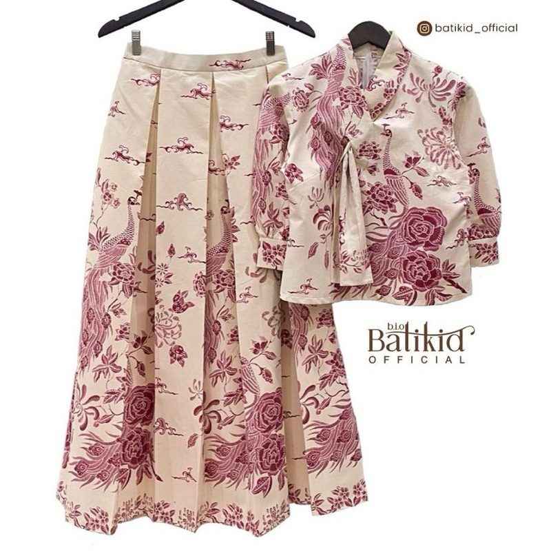 Jual batikid official - setelan rok batik burung merak | Shopee Indonesia