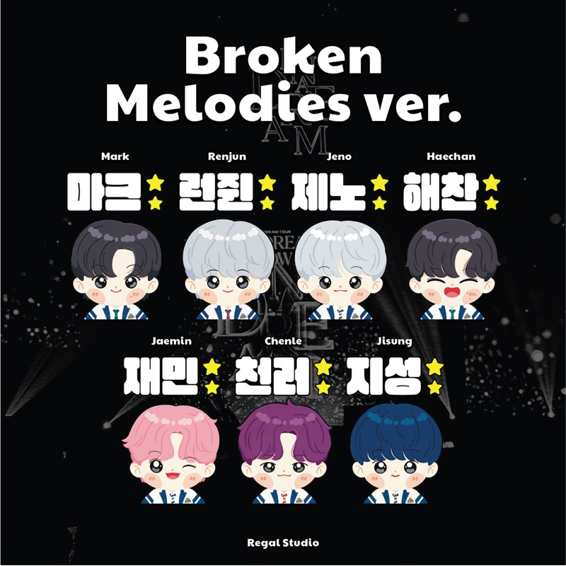 Jual NCT Dream Neobong Deco Stickers by Regal Studio | Shopee Indonesia